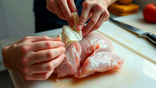 Всегда нужно снимать кожу с курицы перед приготовлением